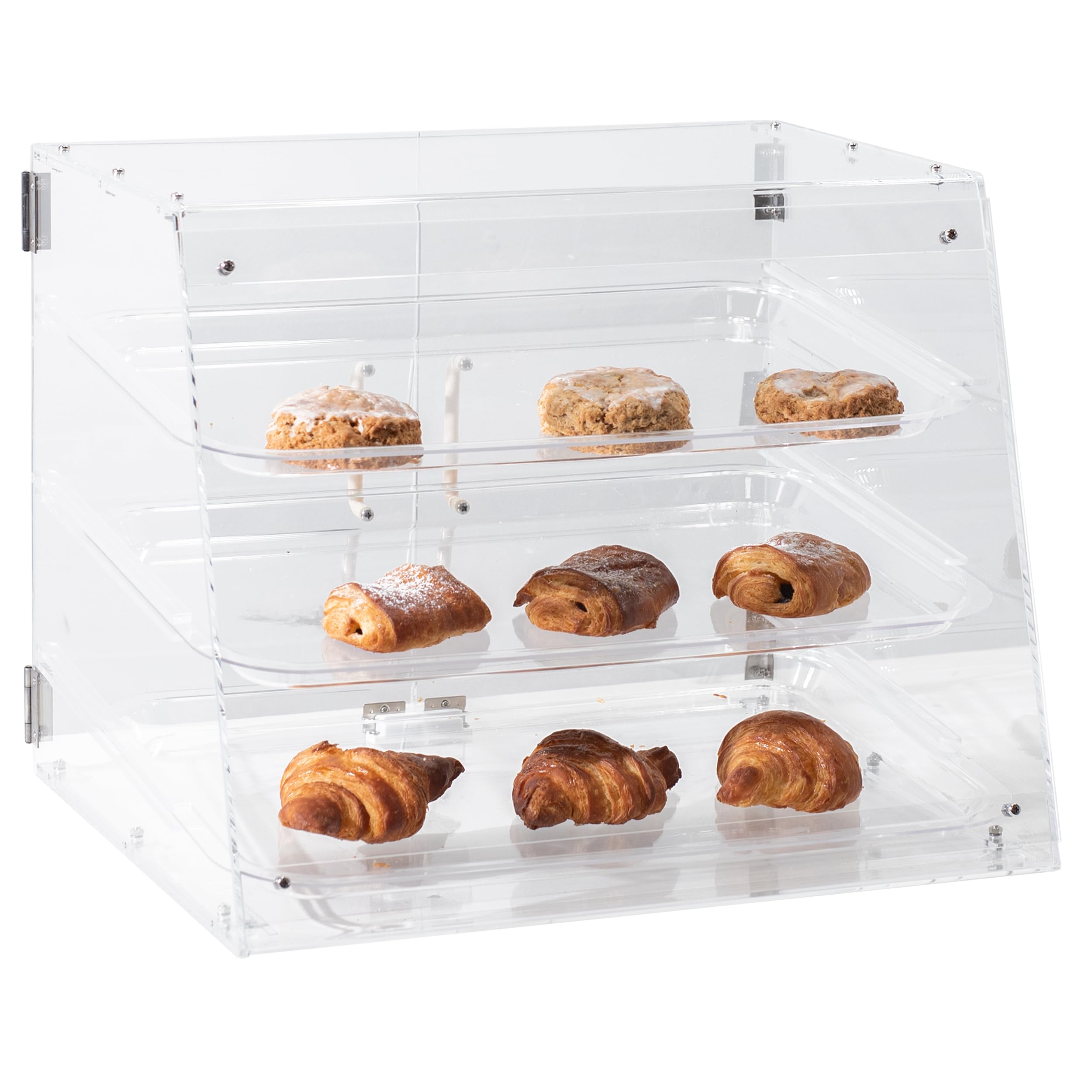 Amazon.com: VIVO Acrylic 3-Tier Cafe Bakery Display Case, 21 x 17